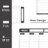 Weekly Dry Erase Board for Refrigerator, Magnetic Calendar Planner Set with 2 List Whiteboards, Markers & Eraser