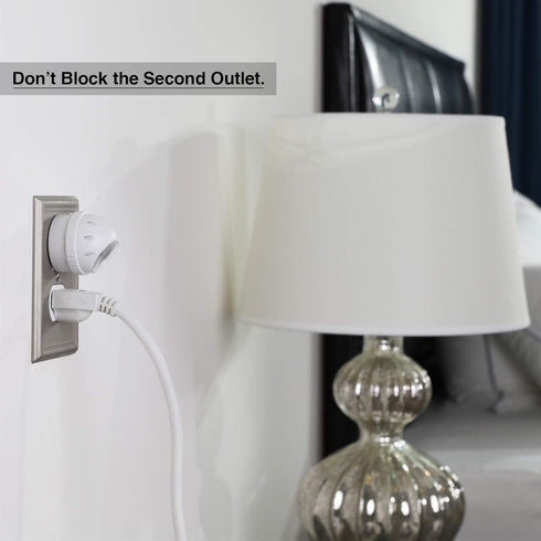 360 4 Pack DEWENWILS Plug in Night Lights into Wall, Dusk to Dawn Sensor, Rotating, Directional LED Nightlights