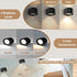 360 Dimming 2000mAh, 3 5 6500K LED Wall Sconce, Cordless Wall Light, Remote Control Touch Wall Light, Two-Way Lighting