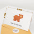 Biturat 48 Set, Pack, 4 6 Thank You Cards Animal Pun Thank You Note Cards Funny Thank You Cards Bulk, Boxed Assortment
