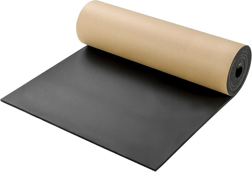NATGAI Sponge Neoprene with Adhesive Foam Rubber Sheet 1/4 Thick X 78"