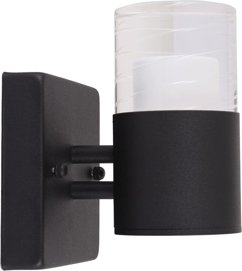 1 3000K 7" Radiance Goods Light LED in/Out Door Wall Sconce Warm White Tall
