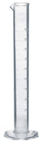EISCO Graduated Cylinder, 100mL - Class B Tolerance, Octagonal Base, TPX Plastic, Industrial Quality, Autoclavable