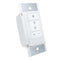 Universal Ceiling Fan Control and Dimmer Light Switch, 4-Speed Wall Control,Single Pole