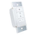 Universal Ceiling Fan Control and Dimmer Light Switch, 4-Speed Wall Control,Single Pole