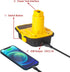 DM18D Converter for DeWalt 18v to 20v Battery Adapter, for Milwaukee M18 Batteries, Upgraded Version with USB