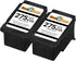 Remanufactured 2-Pack High Yield Black Ink Cartridges for Canon PG-275XL for PIXMA TR4720, TR4722, TS3520, TS3522