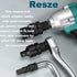 4PCS Impact Socket Adapter and Reducer Set: 1/2" to 3/8", 3/8" to 1/2", 3/8" to 1/4", 1/4" to 3/8" Drive Socket Adapter
