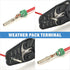 iCrimp IWC-1424AB Wire Crimping Tool for Weather Pack and Metri Pack Terminals with Built-in Stripper and Cutter