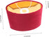 1pc E27 Bulb Oval Lamp Shade Table Lamp Shade Clip On Cloth Lampshade Replacement Light Cover for Table Lamp and Floor