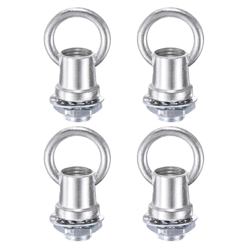 M METERXITY 4 Pack Light Fixture Hooks Ring Nuts,5kg Max Load 13mm ID M10