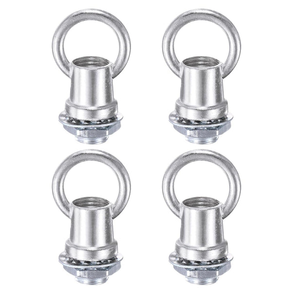 M METERXITY 4 Pack Light Fixture Hooks Ring Nuts,5kg Max Load 13mm ID M10