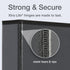 Cardinal 3 Ring Binder, 1.5 Inch Premier Easy Open Binder, ONE-TOUCH Locking Slant-D Rings, Black (10311)
