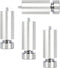 Tophacker Aluminium Reinforced Support Legs, 4 Pieces Furniture Sofa Legs, Cabinet Legs Adjustable