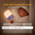 4000mAh Dimmable, 3 Lyridz LED Nursery Night Light with Clock, Portable Breastfeeding Table Lamp for Baby with Remote