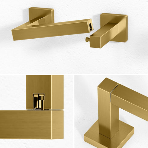 Commercial FEILERN Toilet Paper Holder Wall Mounted Post Pivoting Square Tissue Holders Roll Holder Hangers