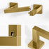Commercial FEILERN Toilet Paper Holder Wall Mounted Post Pivoting Square Tissue Holders Roll Holder Hangers