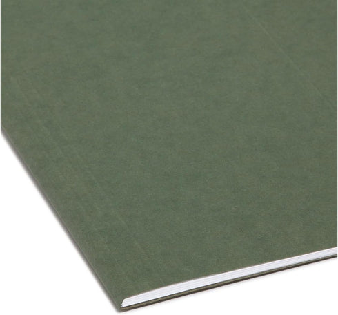 Smead Hanging File Folder, No Tabs, Legal Size, Standard Green, 25 per Box for Organizing Documents