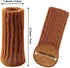 VORTINIOUS (Brown,8 Furniture Leg Socks,Chair Leg Floor Protectors for Hardwood Floors,Anti-Slip Chair Leg Covers,High