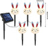 Generic Easter Solar Pathway Lights Outdoor - Easter Carrot Rabbit Garden Lighting Decor,Outside Lawn Lights |