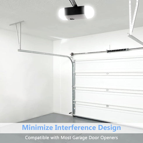 TWOPWIN Garage Door Opener Light Bulbs, 12W High Brightness 1500LM, Minimize Interference LED Light Bulbs for Garage Door Opener, FCC Listed, 6000K Cool White Bright LED Light Bulb, E26 Base, 2PK by Generic