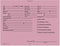Printed Vehicle Deal Envelopes 9x12 Deal Jackets (100 shrink wrapped) (Pink)