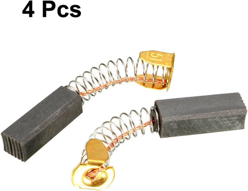 uxcell 4Pcs Carbon Brushes for Electric Motor, 20mmx7mmx6mm, Power Tool, Treadmill, Lifting Motor Repair Part