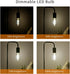 6 PCS Dimmable Vintage LED Edison Bulbs, 6W Equivalent, 4000K Natural White, Antique Spiral Filament, E26 Base