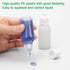 AHIER 50PCS 15ML Plastic Eye Dropper Bottles - Squeezable with Childproof Cap