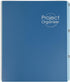Smead Project Organizer, 10 Pockets, Letter Size, Navy/Lake Blue, 89200