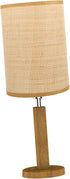 SEWACC Modern Woven Rattan Lampshade for Table and Floor Lamps Durable Metal Frame with Rustic Minimalist Design Eye
