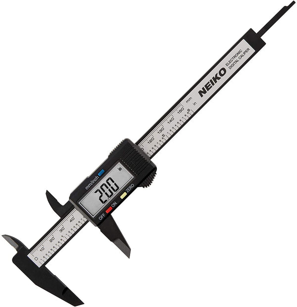NEIKO 01417A 6” Digital Caliper | Electronic Measuring Tool Range of 0-6” or 0-150mm with Large LCD