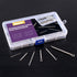 110Pcs 304 Stainless Steel Cotter Pin Clip Key Fastener Assortment Kit for Automotive Mechanics & Small Engine Repair