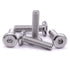 M8-1.25 x 20mm Hex Socket Head Cap Screws, 304 Stainless Steel 18-8, Flat Countersunk Machine Screws for Furniture, 20