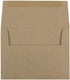JAM PAPER A2 Premium Invitation Envelopes, 4 3/8 x 5 3/4, Brown Kraft Paper Bag, 100/Pack