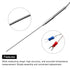 MECCANIXITY K Type Thermocouple Temperature Sensor Probe 2x100mm 6.6ft Wire Stainless Steel 0 to 1000°C (32 to 1832°F)