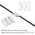 65 Pcs Spring Wire Connectors, Spring Clamp Terminal Cable Clamp Connector for Wiring Terminal
