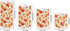 Cozeyat 4 Pack Fall Leaf Flameless Candles Battery Operated LED Pillar Candles with Remote Control Timer Color Changing