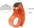 PROSUN 2 Pack Metal Packing Tape Dispenser Gun: 2-inch Wide Tape Dispensers/3-Inch Inner Paper Core (2" Orange + 2"