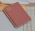 Yansanido Spiral Notebook, 8 Pcs A6 Size, 4 Color Thick Plastic Hardcover, 80 Sheets Journal for School and Office