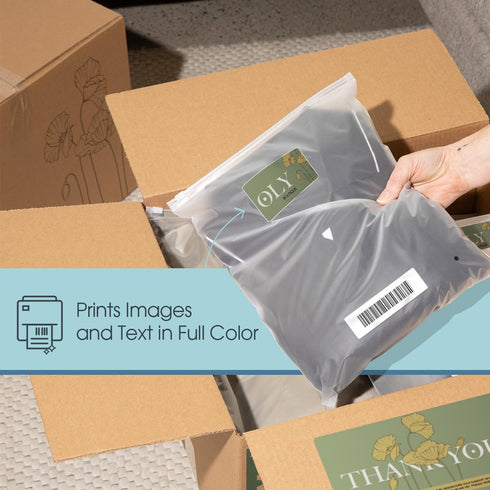 Spartan Industrial Printable Labels - 4" x 2.5" White Labels, 500 Sheets, 4000 Total for Shipping & Product Labeling