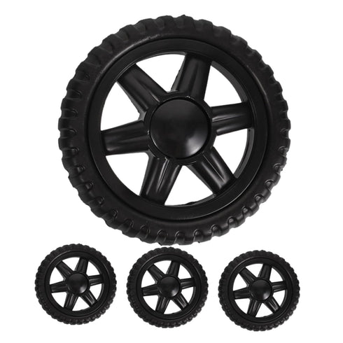 Cabilock 4pcs Shopping Cart Wheel Rolling Cart Wheels for Trolley Heavy Duty