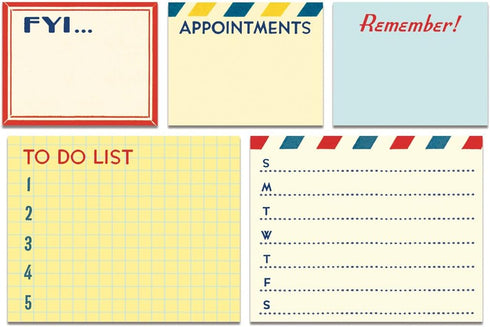 Cavallini Sticky Notes to Do