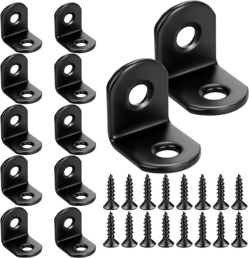 Aruicheng L Bracket Metal Brackets for Shelves Corner Bracket L Brackets for Wood