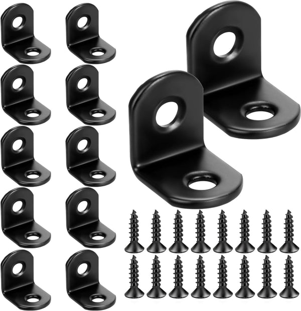 Aruicheng L Bracket Metal Brackets for Shelves Corner Bracket L Brackets for Wood
