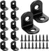 Aruicheng L Bracket Metal Brackets for Shelves Corner Bracket L Brackets for Wood