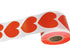 Red Heart Stickers for Happy Father's Day Crafting, 2" Natural Adhesive Labels, 500 Per Roll