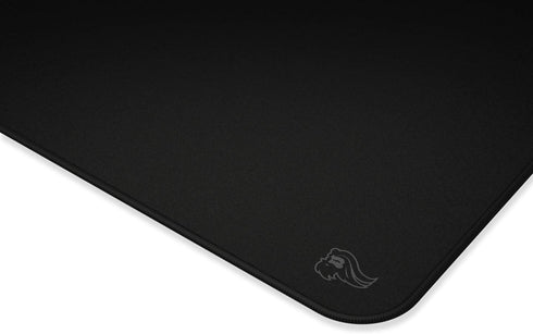 Glorious Large Extended Gaming Mouse Pad/Mat - Stealth Edition, Long Black Cloth Mousepad, 11"x36"