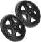 Cabilock 2pcs Lightweight Rolling Cart Wheels for Shopping Trolley Small Stair Climbing