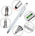 HeTaoCat Gifts Multi Tech Tool Pen, 6 in 1 Stylus Pen with Screwdriver, Ruler, Levelgauge, Ballpoint Pen (White)